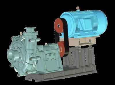 China 90kw Horizontal Centrifugal Slurry Pump for sale