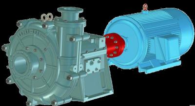 China 1480r/Min Horizontal Slurry Pump, de Modderpomp Met duikvermogen 80ZBQ-315 van 37kw Te koop