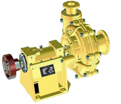 China Horizontal 500kw 740r/Min Heavy Duty Mud Slurry Pump ISO9001 Certification for sale