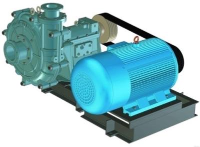 China Horizontal 18.5kw Mud Slurry Pump , 1480rpm Hydraulic Slurry Pump 150ZBQ-315 for sale