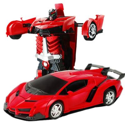 China Intelligent Deformable Vehicle Deformation Robot Kids Toys Battery Operated Remote Control Car Toy Made In China for sale