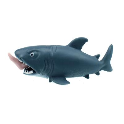 China Mini Plastic Toy Shark Spit Educational Foot Educational Antistress Ball Funny Alternative Relax Ball Stress Squeeze Toys for sale