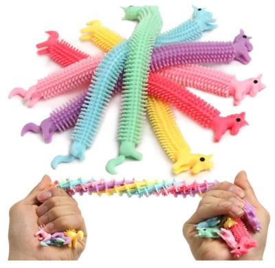 China Multicolor Unicorn Stretchy Strings Sensory Cheap Toy Stress Relief Toys for Kids and Adults with ADHD ADD OCD Autism for sale