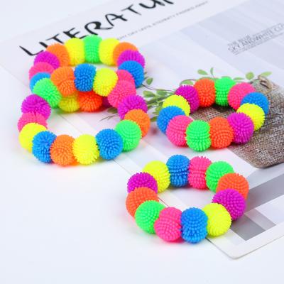 China Fashion Elastic Children's Color Elastic Wristband Children's Soft Toy Glue Children's Toy Glue Wholesale Soft Wristband for sale