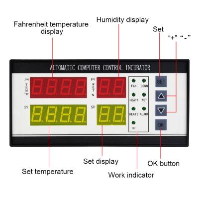 China Full Automatic Temperature and Humidity Control Industrial Digital Temperature and Humidity Controller XM-18ZH 0~99 Fahrenheit for sale