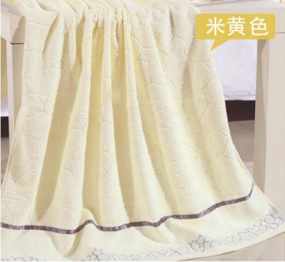 China Hotsals Child Safe Extra Large Ultra Soft Low Moq Towels 3-Piece Cotton Towel / Luxury Premium Bathroom , Spa / Hotel Quality Towel Set (Beige) for sale