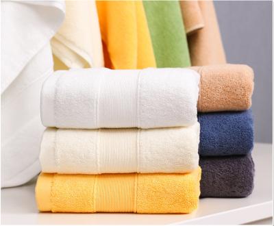 China Luxury 100% Combed Cotton Hotel Bath Towel Wholesale Compressed Cotton for sale