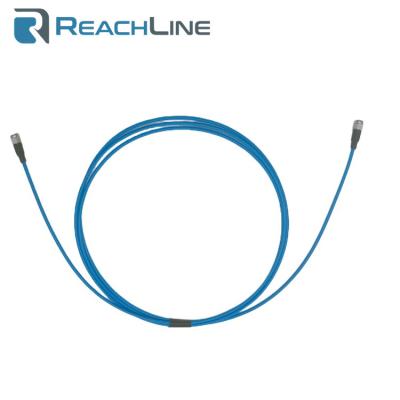 China Customized Coaxial Millimeter Wave RF 2meters 1.0mm Male To 1.0mm RL-1.0-J / 1.0-J-2000 Male Cable Assembly for sale