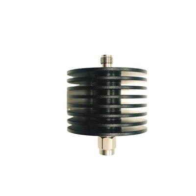 China Fixed Attenuator 10 dB (Plug) (Jack) Male to Female up to 18 GHz Rated at 20Watts, Radiator Body, 1.35 VSWR 1.35 VSWR for sale