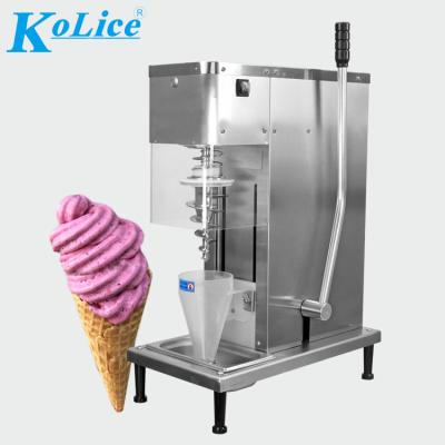 China USA CE Fruit Swirl Ice Cream Mixer Ice Cream Mixer Snacks Factory Free Shipping Real/Frozen Yogurt Swirl/Gel Swirl Ice Cream Mixer for sale