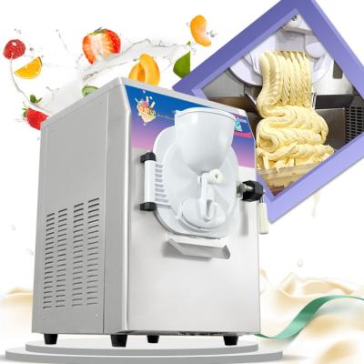 China Snack Factory Free Shipping To Venezuela Tax Included By Counter Hard Sea Ice Cream Machine/Counter Batch Freezer/Counter Gelato Machine for sale