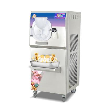 China Snack Factory Free Shipping To Venezuela Tax Included By Sea Italian Gelato Hard Ice Cream Making Machine / Batch Hard Ice Cream Freezer for sale