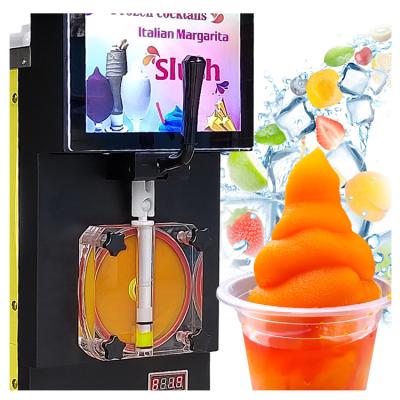 China Restaurant Total-enclosed Type Cocktail Frozen Ice Soggy Slurpee Machine/Cocktail Margarita Machine/Eggnog Slush Machine With CE ETL for sale