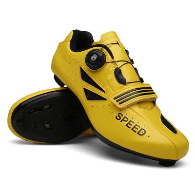 China 2021 New Outdoors Specialize Shoes For Cycling MTB Mountain Bike Shoes Hard Sole With Lock Safety Men Cycling Shoes for sale