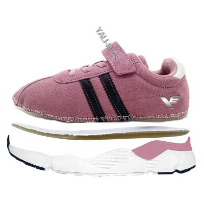 China Breathable China Factory Wholesale Size 27-37 Kids Sport Leather PU Shoe Uppers for sale