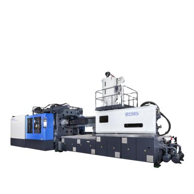 China Horizontal HAIDA HD2200EB Two Molds Servo Motor Plastic Huge Bin 240L Plastic Products Making Injection Molding Casting Machine IMM for sale