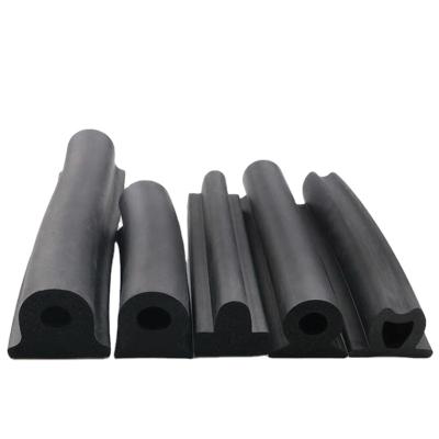 China Factory Price High Quality Black Color Soft Home Non Toxic Foam Rubber Strips For Shower Door for sale