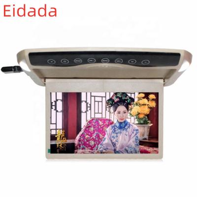 China 10.1 Inch 800*480 Car Roof Mount Flip Down Reverse Monitor MP5 Player Stereo Overhead TV FM for sale