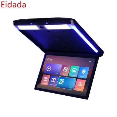 China 2021 New Hot Sale 17.3 Inch Car Stereo Android Roof Mount LED LCD Monitor Overhead FHD 1080P Mp5 TV For Bus Van Universal Car for sale