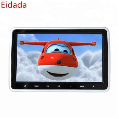 China Factory Sale Remote Control 10.1 Inch Portable 2 AV Support In Connect DVD Car Headrest Monitor for sale