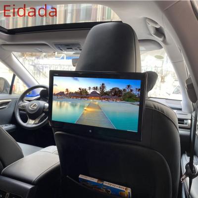 China Android 10 Large Video Mp5 Player FM H-D-M-I Touch Screen Car Headrest Monitor 2+16G Wifi 1920*1080 HD 1080p Screen 12.5 13.3 Inch Stereo for sale