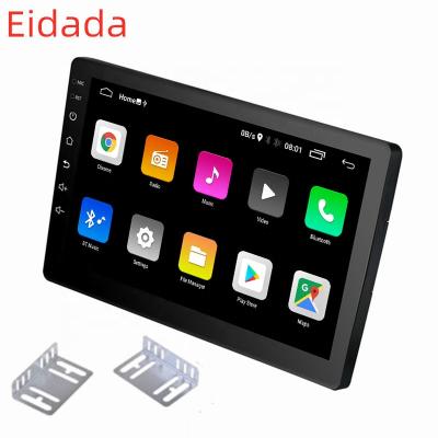 China New 9 Inch Android 9 Automobile Car Stereo Ultra Slim Dual Din Car Stereo GPS Navigation Navigator With Bracket Multimedia MP5 Player for sale