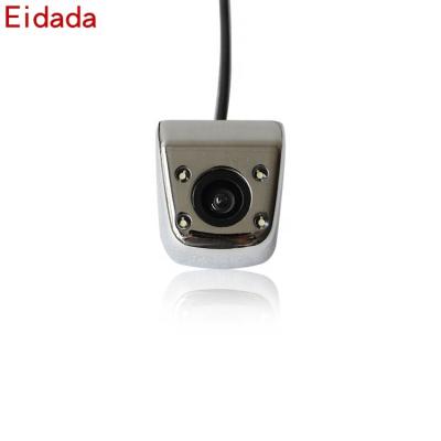 China Parking Assistance Eidada 203LED Car Dash Camera Mini Backup CCD 7070 HD LED Rear View Camera With 4 Led Lights for sale