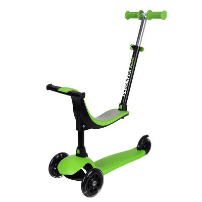 China Polyurethane iSporter 3 In 1 Scooters With Seat Durable Glide Outdoor Toys Kick Tri Scooters For Kids for sale