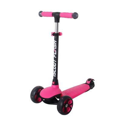 China Polyurethane iSporter DLX M5 Three Wheel Scooter Light Up Handle Bar Flashing Wheels Outdoor Toy Patented Child Tri-Scooter for sale