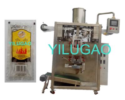 China Pneumatic Popular Tanzania Wine Filling and Packing equipment with 2 film for sale