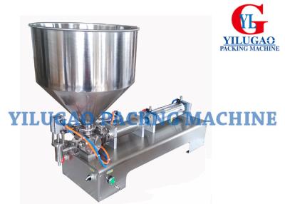 China Goma poner crema de gran viscosidad semiautomática/máquina de rellenar líquida en venta