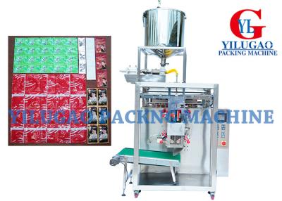 China 304 Stainless Steel Sauce / Shampoo / Sugar Packing Machine 120-160 Bags / Minute for sale