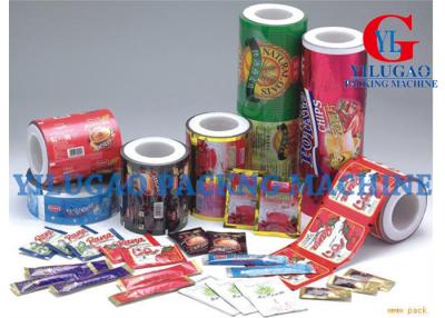 China Biscuit / Beverage Powder PA / PE VMPET / CPP Laminating Film Rolls With Electric Driven for sale