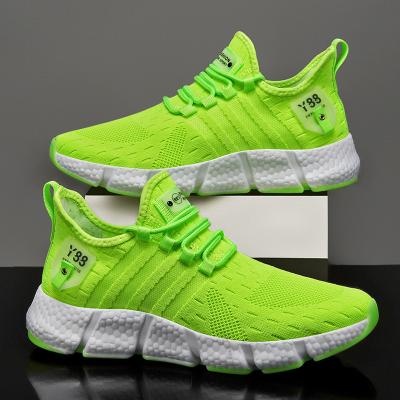 China Breathable wear resistance 2021 breathable fashion sports casual shoes and comfortable large size casual pulsating shoes for sale