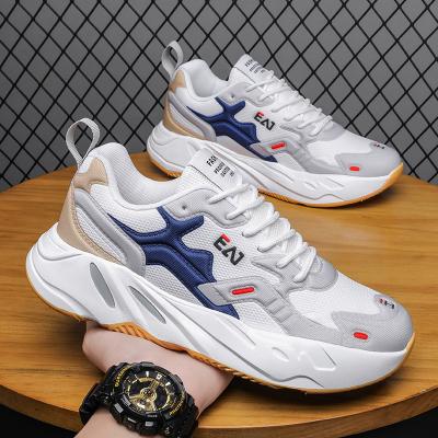 China 2022Hot Sale Man Shoes Shock Absorption Wear Resistance And Lace Up Comfortable Breathable Walking Shoes Light Weight Men's Sneakers for sale