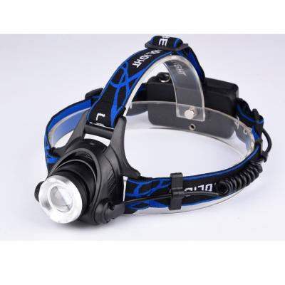 China Good Quality 2x18650 Camping Rechargeable xml 10w T6 Led Headlight for sale