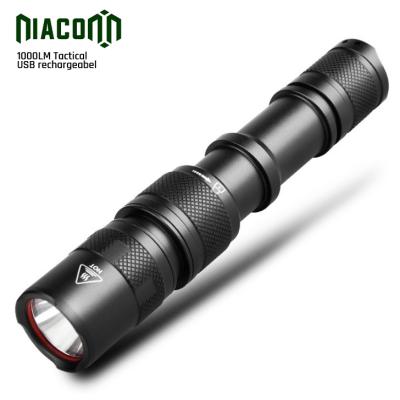 China Emergency Mini 10w XML T6 Led USB Rechargeable Micro Tactical Torch for sale