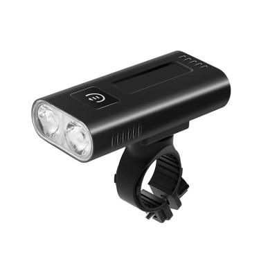 China USB rechargeable power bank 20W xml L2 led bicycle head light NIA-B5 for sale