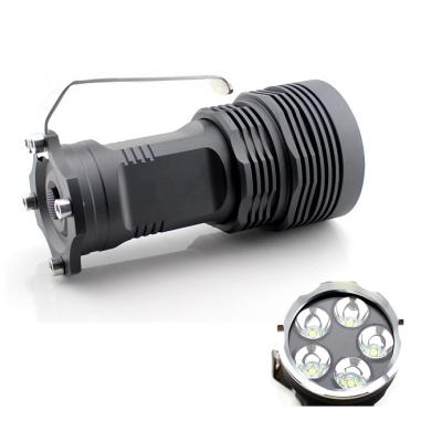 China Aluminum 5000lumen emergency 8800mah rechargeable 5xXML T6 40w led search light for sale