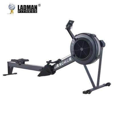 China LADMAN FITNESS Foldable Model Indoor Rowing Machine with PM5 Air Rowing Machine for sale