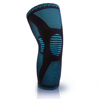 China Sports Workout Sports Compression Knee Pad Elastic Nylon Knee Strap Pad Sports Core Workout For Basketball Volleyball Zipper Bag for sale