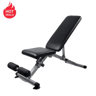 China Modern Cheap Home Fitness Equipment Slope and Drop Flat Exercise Dumbbell Weight Bench Adjustable Foldable Chair for sale