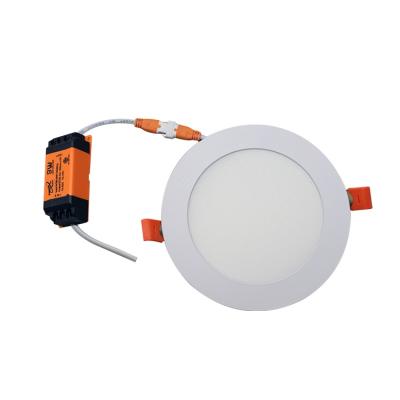 China Residential/MARKET/HOTEL/OFFICE High Lumen Recessed Round Ceiling Led Panel Light 3w 6w 9w 12w 18w 24w for sale