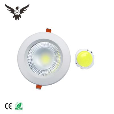 China Aluminum cob 7w 9w 12w 15w 18w 24w 30w factory supply modern downlight led downlight trims aluminum ceiling light for sale