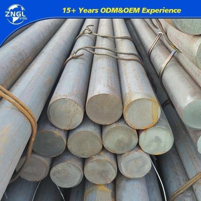 China ASTM HRB400 HRB500 Rebar Round Bar Construction Hot Rolled Round Square Carbon Steel Flat Bar for sale