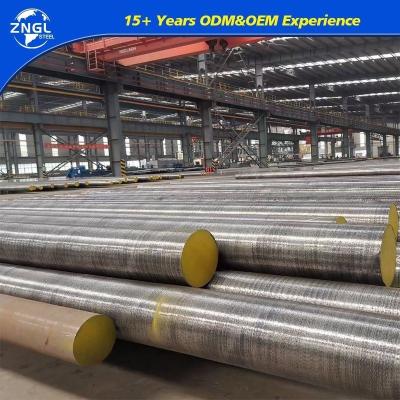 China Ck45 16mn Barras redondas de aço carbono laminadas a quente Barras de ferro forjado para máquinas industriais à venda