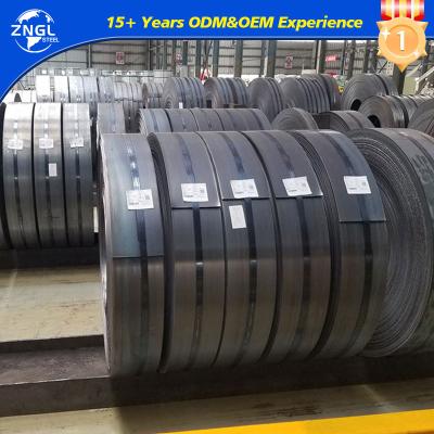 China Cinturón de acero blando negro galvanizado Q215 Q235 Q255 Q275 Q355 SS400 en venta