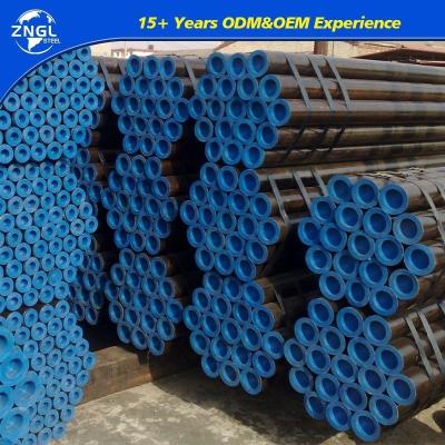 China Oiled Surface Carbon Seamless Steel EMT Pipe for Hot Rolled CE Round Boiler Have Stock for sale