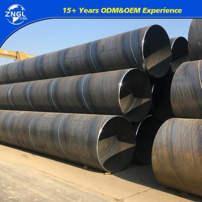 China API 5L Carbon Tube Galvanized 5CT Oil and Gas A53 Q235 Black Iron Spiral Welded Pipe for sale