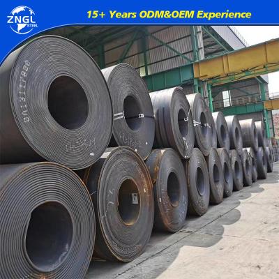 China Q195 Q235 Q345 SPCC SGCC Hot Rolled Carbon Steel Coil 8mm 3mm Thickness 1500mm Width for sale